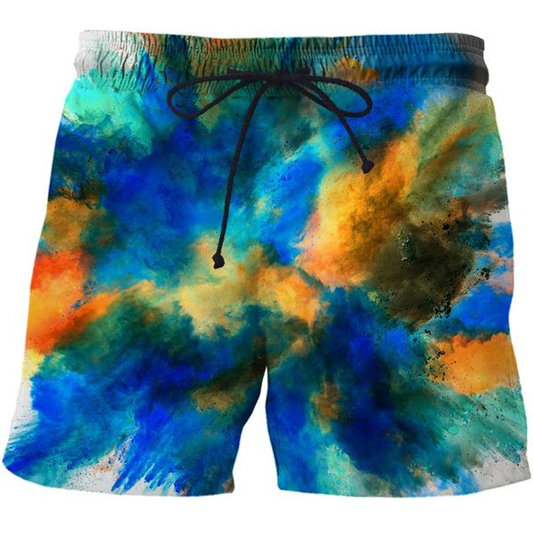 men's shorts women and men beach pants quick-drying surfing summer 3d gorgeous colorful powder smoke harajuku parkour, White;black
men's shorts women and men beach pants quick-drying surfing summer 3d gorgeous colorful powder smoke harajuku parkour, White;black