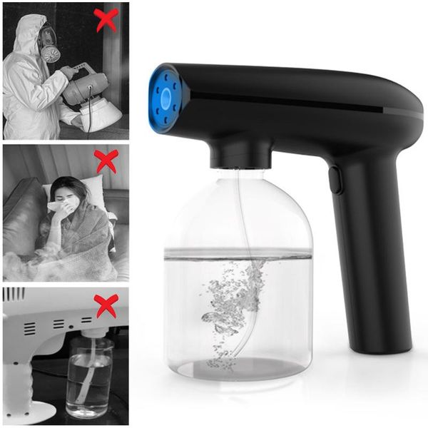 watering equipments home garden accessories 500ml blue light wireless nano steam atomizer fogger disinfection water sprayer machine spray gu
watering equipments home garden accessories 500ml blue light wireless nano steam atomizer fogger disinfection water sprayer machine spray gu