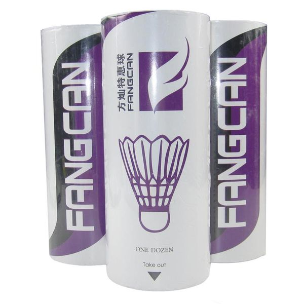 15 tube fangcan fcs-sp class c duck feather badminton shuttlecock there piece packing portable for gym training
15 tube fangcan fcs-sp class c duck feather badminton shuttlecock there piece packing portable for gym training