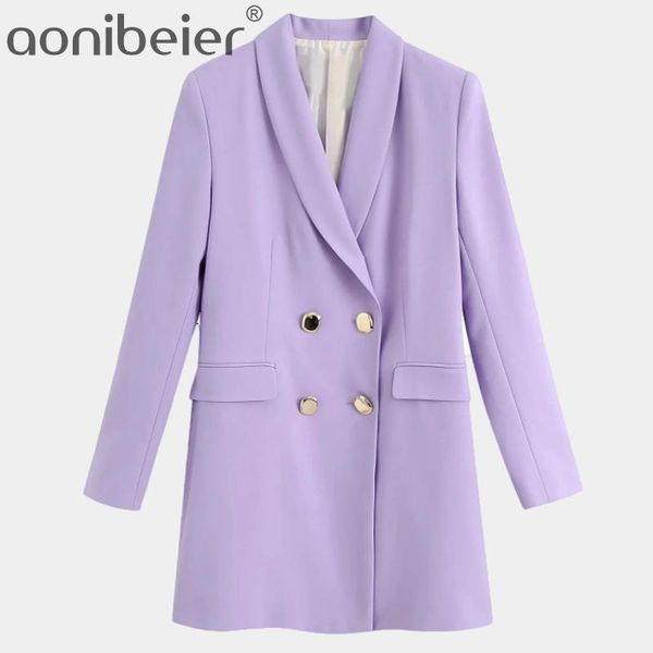 aonibeier autumn lavender double-breasted buttons blazer boyfriend friend style women mid long suit coat fashion femme coat, White;black
aonibeier autumn lavender double-breasted buttons blazer boyfriend friend style women mid long suit coat fashion femme coat, White;black