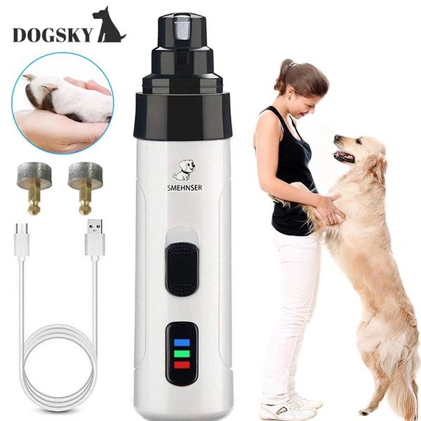 dog grooming nail clipper for dogs clippers pet grinder short unhas gato cats usb animal trimmer low noise
dog grooming nail clipper for dogs clippers pet grinder short unhas gato cats usb animal trimmer low noise