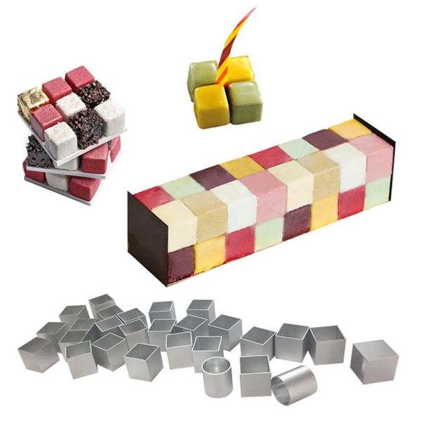 cake tools creative 's cube shape mold 3d metal rotating mousse utensil molds baking mould fondant decorating pastry tool
cake tools creative 's cube shape mold 3d metal rotating mousse utensil molds baking mould fondant decorating pastry tool
