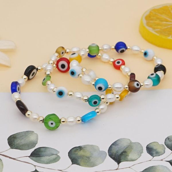 beaded, strands disc beads jewelry turkish evil eye bracelet women lucky bracelets colorful pulseras mujer real pearls armband, Black
beaded, strands disc beads jewelry turkish evil eye bracelet women lucky bracelets colorful pulseras mujer real pearls armband, Black
