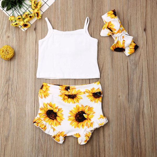 baby & children's 0-24m newborn baby girls sunflower lace shorts suit o-neck short sleeve blouse+shorts+headband, White
baby & children's 0-24m newborn baby girls sunflower lace shorts suit o-neck short sleeve blouse+shorts+headband, White