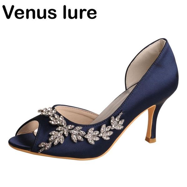 dress shoes custom women's dressy for wedding navy satin stiletto heel party pumps, Black
dress shoes custom women's dressy for wedding navy satin stiletto heel party pumps, Black