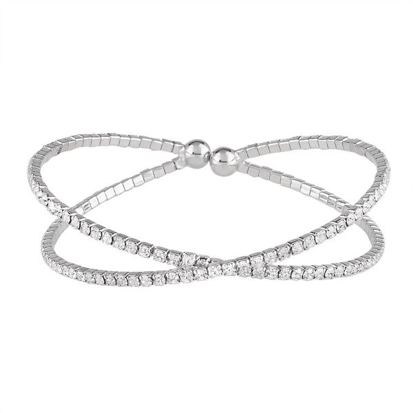 b0728 european and american new claw chain inlaid with diamond bracelet simple style cross personality women's bracelet exquisite ornam, Golden;silver
b0728 european and american new claw chain inlaid with diamond bracelet simple style cross personality women's bracelet exquisite ornam, Golden;silver