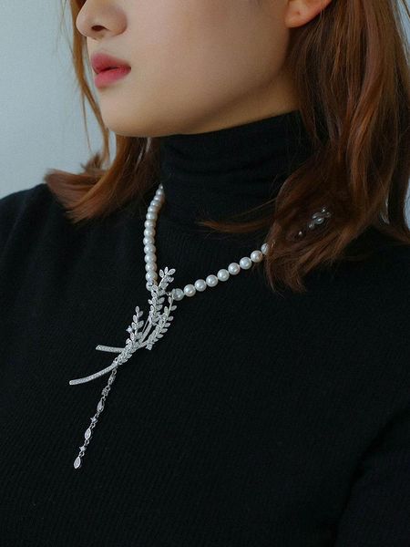 chokers timeless wonder fancy natural pearl detachable zirconia leaf necklace women jewelry goth ins designer gift egirl versatile 1484, Golden;silver
chokers timeless wonder fancy natural pearl detachable zirconia leaf necklace women jewelry goth ins designer gift egirl versatile 1484, Golden;silver
