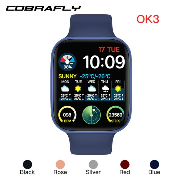 cobrafly iwo ok3 smartwatch series 6 men women port bluetooth call wireless charger temperature watches pk w56 w66g, Slivery;brown
cobrafly iwo ok3 smartwatch series 6 men women port bluetooth call wireless charger temperature watches pk w56 w66g, Slivery;brown