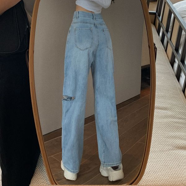 blue cyjr torn boyfriend for women high waist mother jeans hold loose autumn denim jean femme pants d2pd
blue cyjr torn boyfriend for women high waist mother jeans hold loose autumn denim jean femme pants d2pd