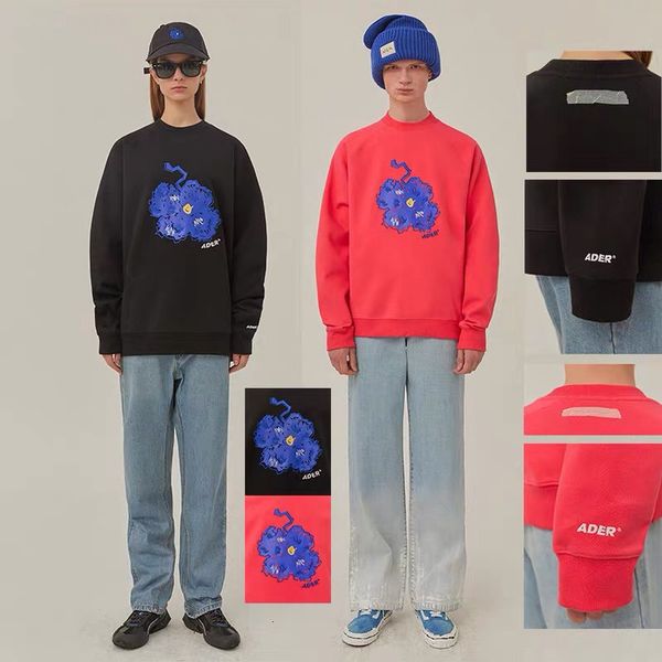 2021 new fw embroidery flowers printing ader error sweatshirts men women adererror crewneck pullovers hoodie ga21, Black
2021 new fw embroidery flowers printing ader error sweatshirts men women adererror crewneck pullovers hoodie ga21, Black
