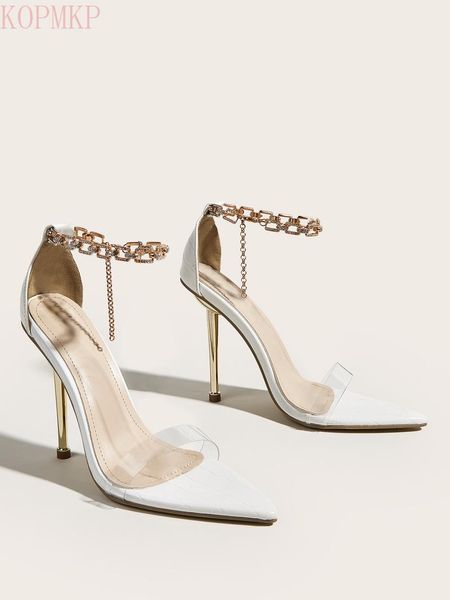 dress shoes pellucine tape pointed rhinestone electroplated stiletto sandals sandalias de las mujeres woman, Black
dress shoes pellucine tape pointed rhinestone electroplated stiletto sandals sandalias de las mujeres woman, Black