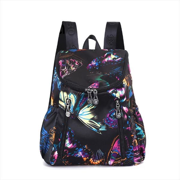 women backpacks butterfly and flower print middle size girl daily wear fashion nylon daypacks high quality
women backpacks butterfly and flower print middle size girl daily wear fashion nylon daypacks high quality