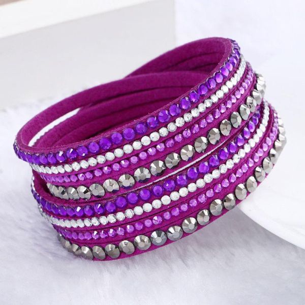 charm bracelets interchangeable multi rows rhinestone paved leather bracelet crystal wide wrap velvet bangle adjustable snap button closure, Golden;silver
charm bracelets interchangeable multi rows rhinestone paved leather bracelet crystal wide wrap velvet bangle adjustable snap button closure, Golden;silver