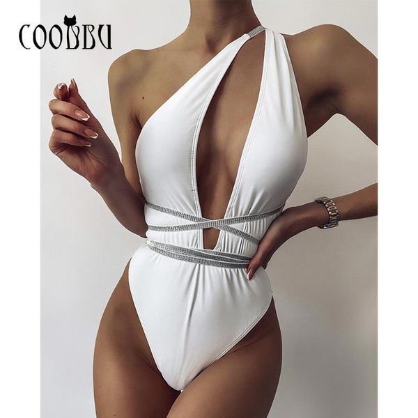 coobbu one shoulder swimsuit women solid swimwear bandage beachwear backless monokini swim one-piece suits
coobbu one shoulder swimsuit women solid swimwear bandage beachwear backless monokini swim one-piece suits