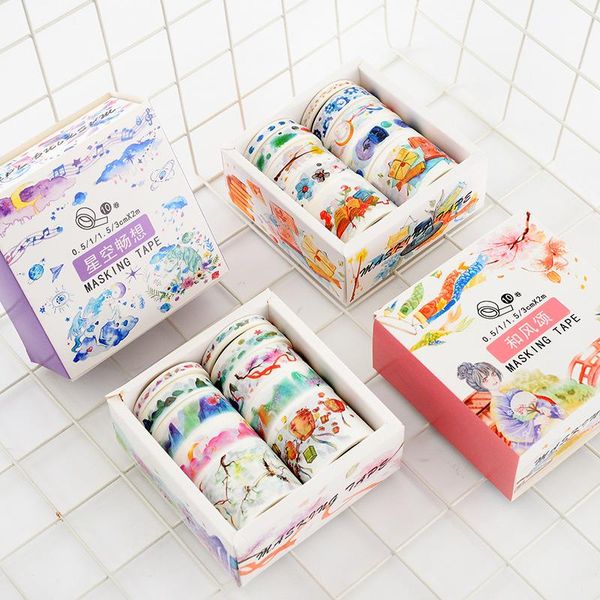 craft tools 10 pcs/box and paper tape handbook material set little fresh girl diy notebook decorative antique stickers
craft tools 10 pcs/box and paper tape handbook material set little fresh girl diy notebook decorative antique stickers