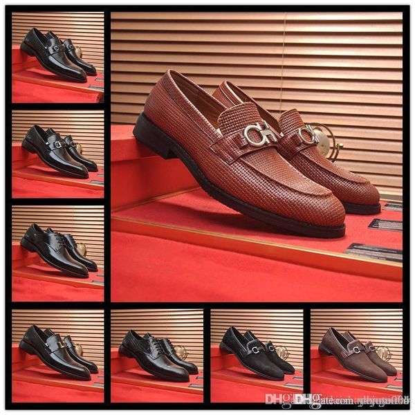 men shoes leather men dress shoes luxury men's business casual classic gentleman shoes, Black
men shoes leather men dress shoes luxury men's business casual classic gentleman shoes, Black