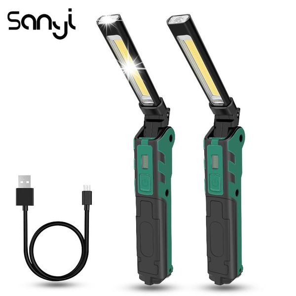 magnet working light camping waterproof torch built-in recharge battery cob led lantern hook car repair lamp linterna
magnet working light camping waterproof torch built-in recharge battery cob led lantern hook car repair lamp linterna