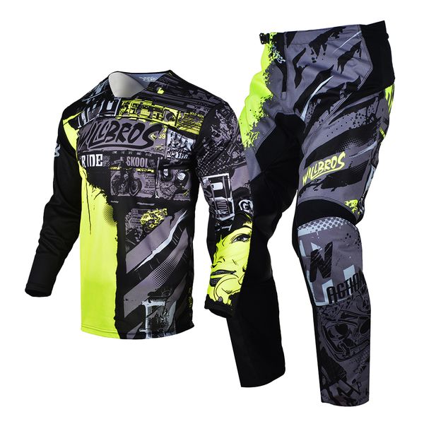 willbros ride black/neon gear set motocross dirt bike offroad mx jersey pants combo plus size
willbros ride black/neon gear set motocross dirt bike offroad mx jersey pants combo plus size