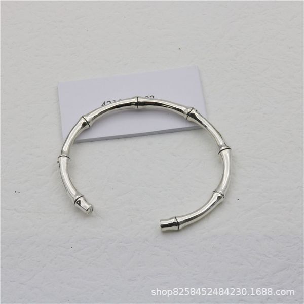 bangles bracelet fashion bamboo open hand thai silver versatile simple net red lovers jewelry, Black
bangles bracelet fashion bamboo open hand thai silver versatile simple net red lovers jewelry, Black