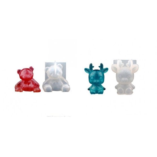 transparent mould diy epoxy resin silicone crystal bear various elk fashion accesories woman man molds room christmas 4 2fs k2
transparent mould diy epoxy resin silicone crystal bear various elk fashion accesories woman man molds room christmas 4 2fs k2