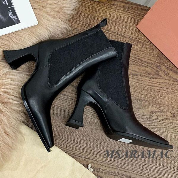 boots trendy black strange style high heel stretch ankle winter leather square toe short fashion street ladies party shoes
boots trendy black strange style high heel stretch ankle winter leather square toe short fashion street ladies party shoes