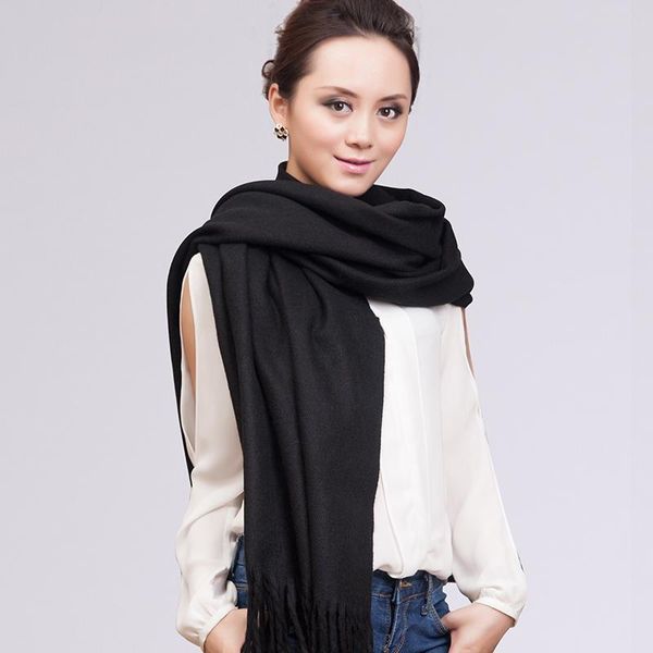 scarves fashion shawl thick winter scarf wrap pashmina solid color faux cashmere black yw1041, Blue;gray
scarves fashion shawl thick winter scarf wrap pashmina solid color faux cashmere black yw1041, Blue;gray
