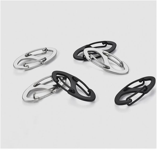 100pcs zinc alloy 8 shaped carabiner s type edc spring keychain backpack clip quick hook lock buckle outdoor camping hik jllkzs
100pcs zinc alloy 8 shaped carabiner s type edc spring keychain backpack clip quick hook lock buckle outdoor camping hik jllkzs
