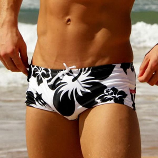 men's swimwear flower printed men swimming briefs quick-drying low-waist male surfing shorts summer board beachwear for
men's swimwear flower printed men swimming briefs quick-drying low-waist male surfing shorts summer board beachwear for
