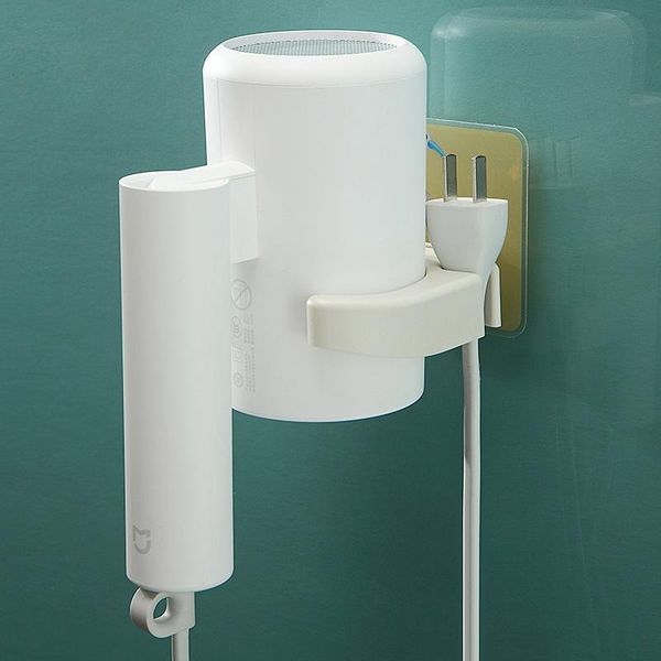 hooks & rails wall-mounted hair dryer storage holder power plug hanging hook organizer rack for bathroom and kitchen home accessories
hooks & rails wall-mounted hair dryer storage holder power plug hanging hook organizer rack for bathroom and kitchen home accessories