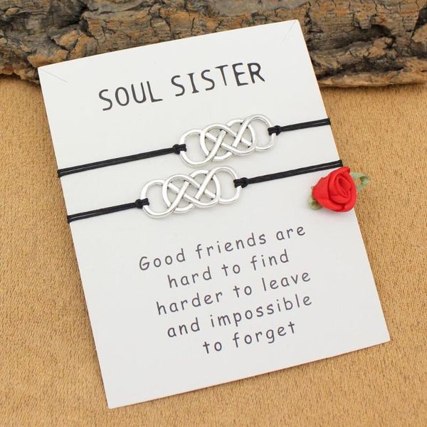 charm bracelets double infinity soul sister bracelet soulmate matching bridesmaid friendship christmas gift, Golden;silver
charm bracelets double infinity soul sister bracelet soulmate matching bridesmaid friendship christmas gift, Golden;silver
