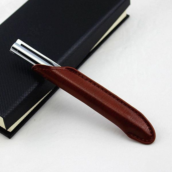 gel pens metal+wooden luxury ballpoint silver clip roller ball pen black ink for office business leather pencil bag
gel pens metal+wooden luxury ballpoint silver clip roller ball pen black ink for office business leather pencil bag