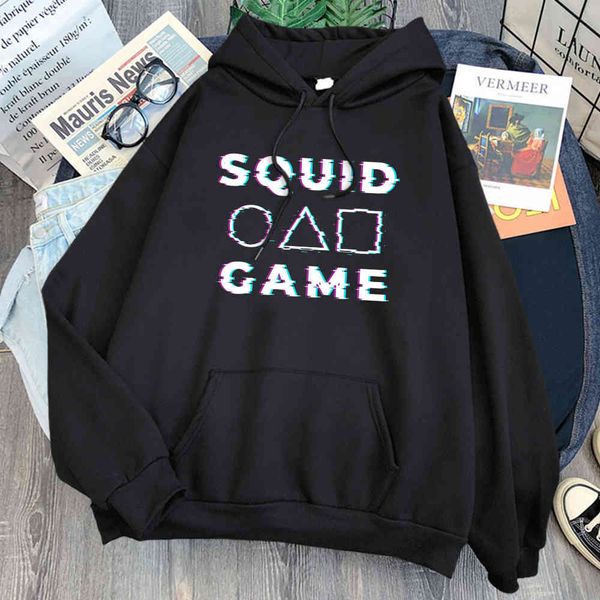 squid game men's hoodie, squid printed loose street cloth, harajuku style, warm, autumn and winter, 2021, Black
squid game men's hoodie, squid printed loose street cloth, harajuku style, warm, autumn and winter, 2021, Black