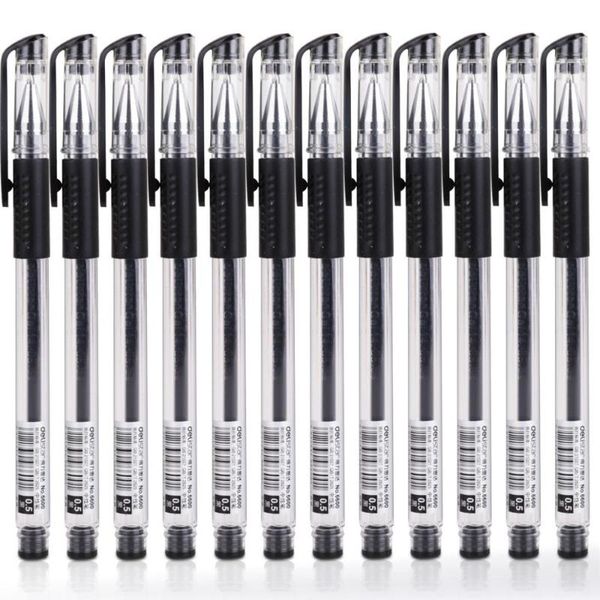 gel pens 12pcs lot deli pen 0.5mm black red blue ink marker promotional student writing stationery school office supply signature
gel pens 12pcs lot deli pen 0.5mm black red blue ink marker promotional student writing stationery school office supply signature