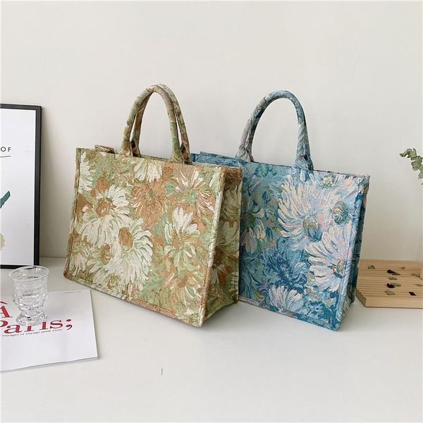evening bags painting flower large canvas tote 2021 summer trends women's designer handbag high capacity to handle shoulder
evening bags painting flower large canvas tote 2021 summer trends women's designer handbag high capacity to handle shoulder
