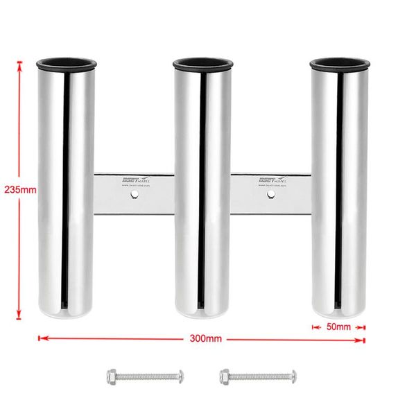 3-tube fishing rod rack rod holders stainless steel racks rail mount clamp bracket lure pliers storage socket accessories
3-tube fishing rod rack rod holders stainless steel racks rail mount clamp bracket lure pliers storage socket accessories