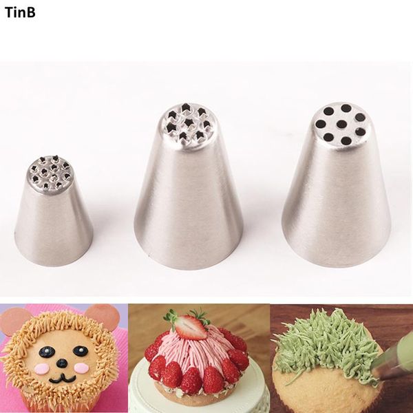 cake tools 3pcs grass pastry nozzles for cream fury decoration cupcake head decorating stainless steel icing piping tips
cake tools 3pcs grass pastry nozzles for cream fury decoration cupcake head decorating stainless steel icing piping tips