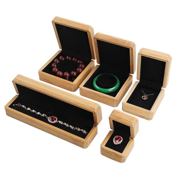bamboo wood jewelry ring bracelet necklace box wrapping gift box buddhist beads solid wood jewelry organizer, Black;white
bamboo wood jewelry ring bracelet necklace box wrapping gift box buddhist beads solid wood jewelry organizer, Black;white