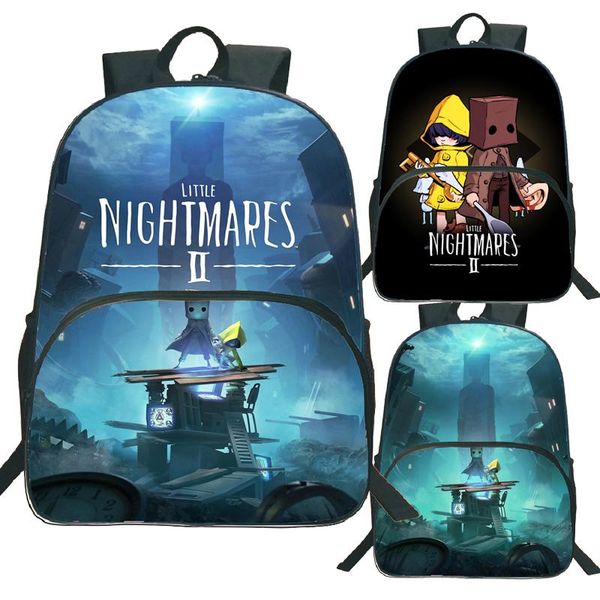 backpack 2021 game little nightmares 2 children cartoon school laprucksack girl boy knapsack waterproof travel bag
backpack 2021 game little nightmares 2 children cartoon school laprucksack girl boy knapsack waterproof travel bag
