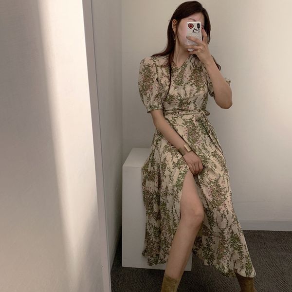 2021 new mulheres vero longo maxi casual chiffon praia com decote em v bodycon envoltrio alta fenda vestido de festa ui24, Black;gray
2021 new mulheres vero longo maxi casual chiffon praia com decote em v bodycon envoltrio alta fenda vestido de festa ui24, Black;gray