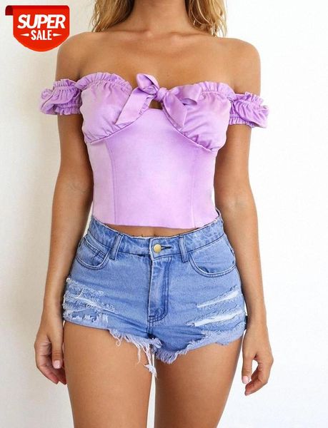 summer 2019 new women off shoulder casual solid color sheath bralet tank t-shirt crop cami short #b60e, White
summer 2019 new women off shoulder casual solid color sheath bralet tank t-shirt crop cami short #b60e, White