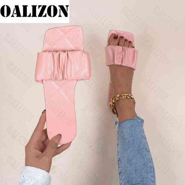 2022 new casual flats slippers rome pleated flip flops women summer sandals open toe walking dress slides outdoor mujer zapatos y220221, Black
2022 new casual flats slippers rome pleated flip flops women summer sandals open toe walking dress slides outdoor mujer zapatos y220221, Black