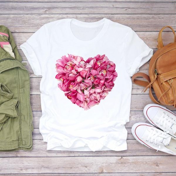 womens t-shirts ladies 90s casual tumblr clothing valentine flower floral women print ladies t graphic female tee t-shirt, White
womens t-shirts ladies 90s casual tumblr clothing valentine flower floral women print ladies t graphic female tee t-shirt, White