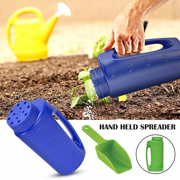 watering equipments 2l hand held seed fertilizer salt spreader adjustable hole size gardening tool can seeding portable qp2
watering equipments 2l hand held seed fertilizer salt spreader adjustable hole size gardening tool can seeding portable qp2