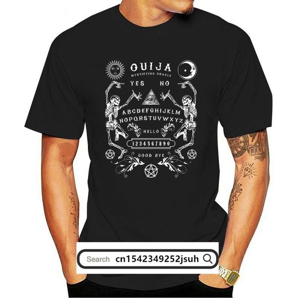 men's t-shirts nova ouija placa ossos t camisa preto matar espÃrito ocultismo pentagrama estrela gótico para venda camisas de algodão, White;black
men's t-shirts nova ouija placa ossos t camisa preto matar espÃrito ocultismo pentagrama estrela gótico para venda camisas de algodão, White;black