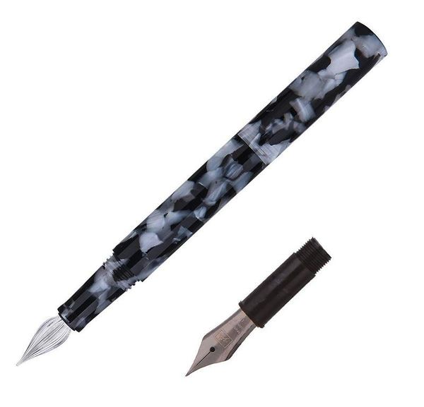 fountain pens moonman creative celluloid black-white mini glass dip pen & pocket ef/f/small bent nib colorful box gift set
fountain pens moonman creative celluloid black-white mini glass dip pen & pocket ef/f/small bent nib colorful box gift set