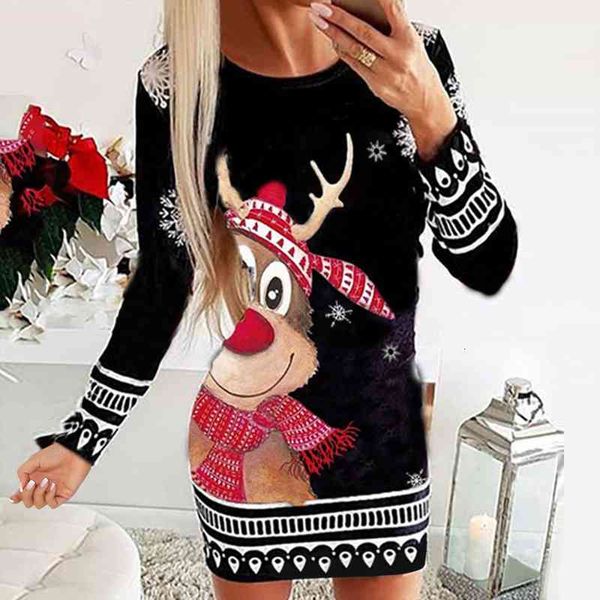 christmas festival clothes fashion womens dresses casual print bodycon short mini dress robe femme, Black;gray
christmas festival clothes fashion womens dresses casual print bodycon short mini dress robe femme, Black;gray