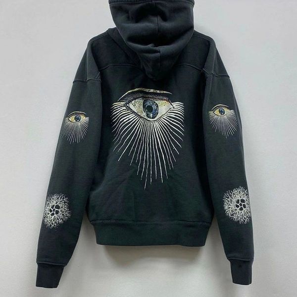 2021 new heavy fabric honest eye hoodie men women 1:1 quality vintage pullover loose rhude sweatshirts nin0, Black
2021 new heavy fabric honest eye hoodie men women 1:1 quality vintage pullover loose rhude sweatshirts nin0, Black