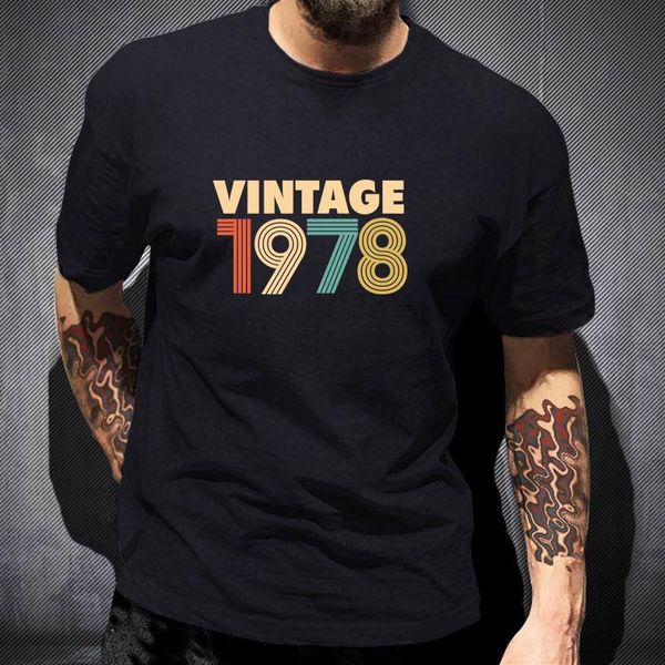 men's t-shirts oversized t-shirt vintage 1978 cotton printed 0-neck short-sleeved summer casual sports retro streetwear 2021 xs-2xl, White;black
men's t-shirts oversized t-shirt vintage 1978 cotton printed 0-neck short-sleeved summer casual sports retro streetwear 2021 xs-2xl, White;black