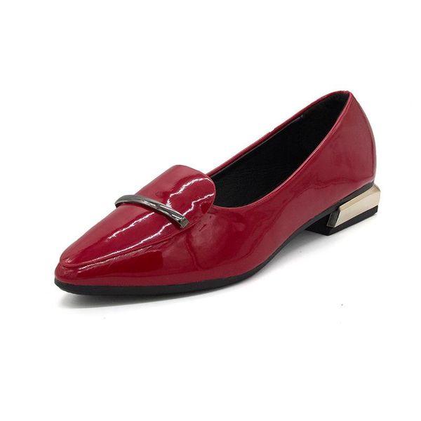 dress shoes 2021 latest european style leather lady single shoe women's pumps small fashion casual pointed toe female scarpe, Black
dress shoes 2021 latest european style leather lady single shoe women's pumps small fashion casual pointed toe female scarpe, Black