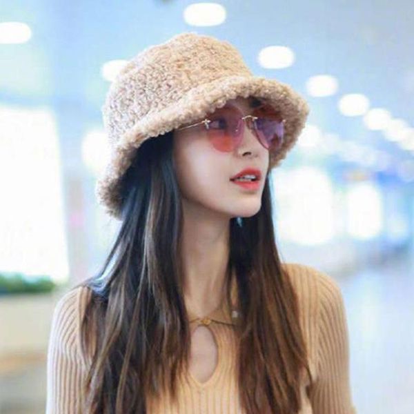 beanies autumn winter lamb wool bucket hat female baby reba star same basin earmuffs
beanies autumn winter lamb wool bucket hat female baby reba star same basin earmuffs